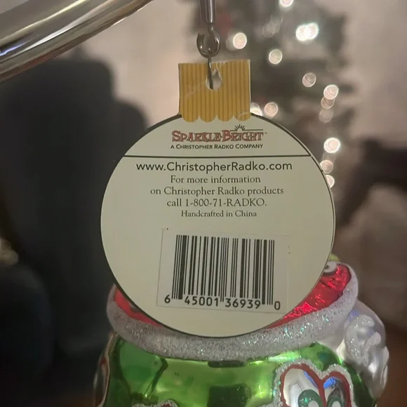 Santa Ornament with darling face! 🎅🏼 - Picture 5 of 7